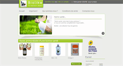 Desktop Screenshot of biolike.com